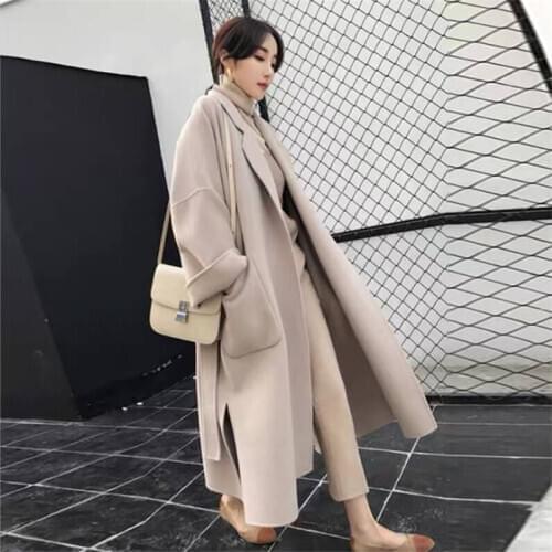 Wfamh Women's Coats With A Belt