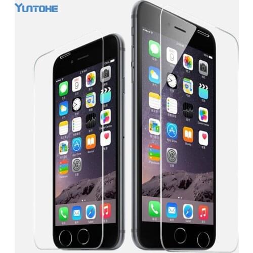 100sets/lot 9H HD Premium Tempered Glass Screen Protector For iPhone 6 4.7 inch with PVC Retail Package