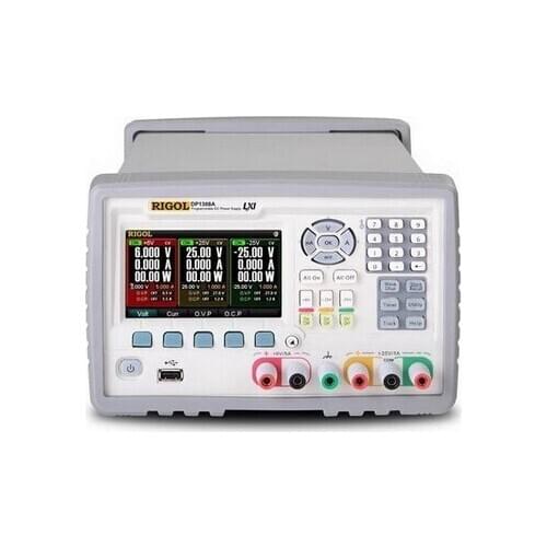 80W 3-channels 4.3 inch Large True Color LCD Display DP1308A Programmable DC Power Supply