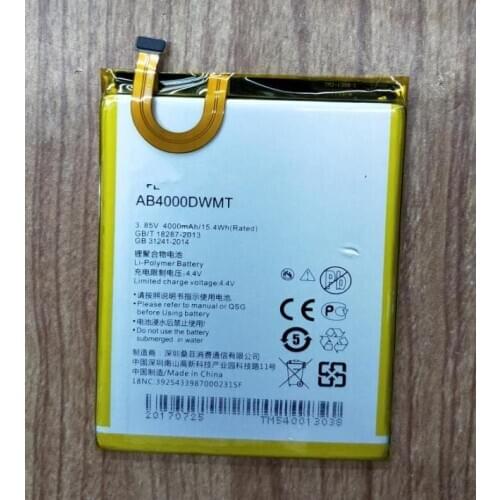 4000mAh AB4000DWMT Battery For PHILIPS Xenium X596 CTX596 Rechargeable Mobile Phone Battery with Repair Tools