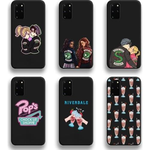 HOT TV Riverdale Southside Serpents Phone Case For Samsung Galaxy S21 Plus Ultra S20 FE M11 S8 S9 plus S10 5G lite 2020