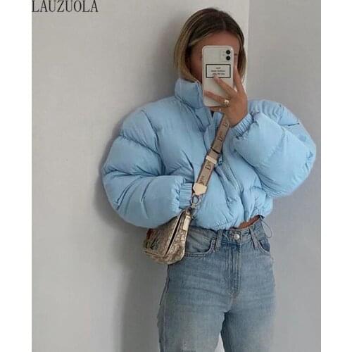 Женские осенние пуховики LAUZUOLA China At AliExpress