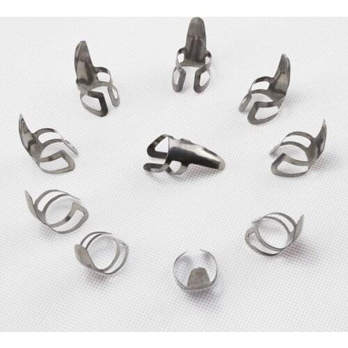 Stainless Steel Guitar Index Finger Cots Metal Guitar Pick Finger Size Can Be Adjusted Sound Bright