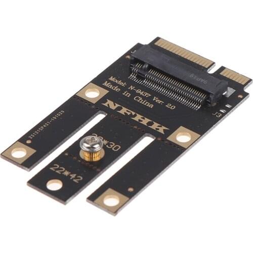 New M.2 NGFF Key A+e Key A To Mini Pci-e Express Adapter For Wifi Wireless Card