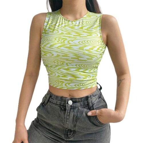 Women's Cropped Tank Tops Okwish China