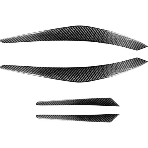 Fit For Mazda CX-5 CX5 carbon fiber car headlight modified headlight eyebrow eyelash decoration car accessories