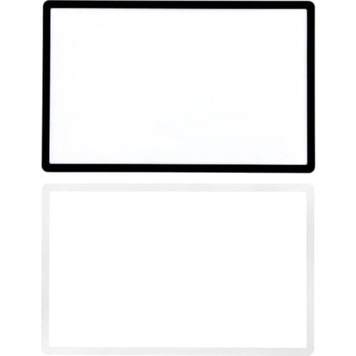 Self-adhensive Top Surface Mirror Plastic Outer Lens Cover Upper LCD Screen Protector Clear Front Panel Shell for Nintend 2DS