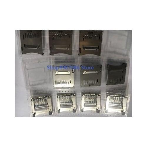 1PC NEW For Canon 80D 5D4 5D Mark IV SD Memory Card Slot Reader Holder Assembly Camera Replacement Repair Spare Part