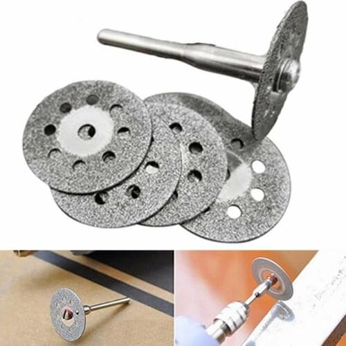 10pcs 8-holes+rods 2 pieces strong emery Circular Saw Blades Cutting Wheel Discs and Mandrels Suitable for using in carpentry