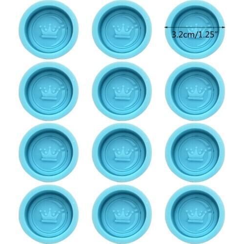 12 Pcs DIY International Chess Shape Epoxy Resin Mold Checkers Silicone Mould X7YC