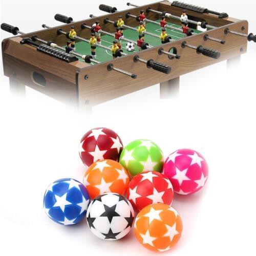 2pcs 32mm Plastic Table Soccer Ball Football Foosball Fussball Machine Parts