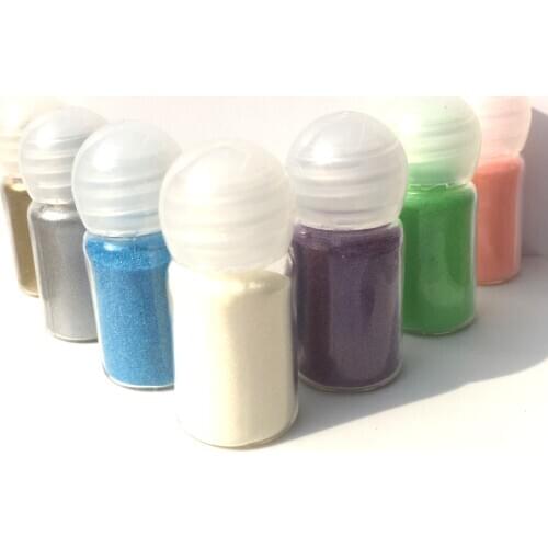 7 colors Colorful embossing powder 10ml/bottle