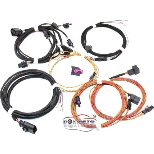 Auto Parking PLA 2.0 /3.0 4K To 12K Install Harness Wire For VW Golf MK7 Audi A3 8V