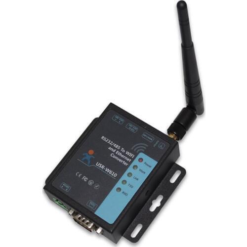 USR-W610 Serial to WiFi Ethernet Wireless Converter RS232 RS485 Serial Server Support WatchDog Modbus Gateway TCP UDP Client171