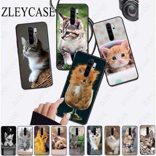 Kitten Cat Luxury Unique Design Phone case Cover for redmi note8pro note7 note5 note6pro 7A 8A 8 note9s note9pro Coque Shell