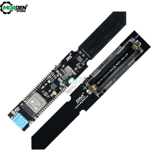 ESP32 DHT11 CP2104 WIFI Bluetooth Temperature Humidity Soil Moisture Sensor Detection Module with 18650 Battery Holder