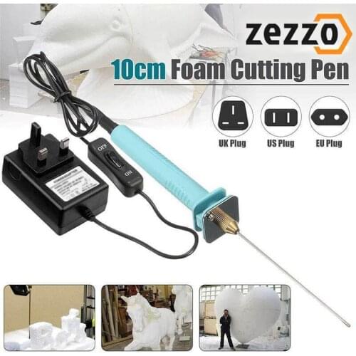 Hot Wire Styrofoam Cutting Pen 110V-240V Foam Pen Needle Electric Foam Polystyrene Cutting Machine Thermal Engraving Cutter Pen