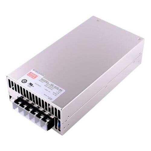 Switching power supply SE-600-48 600W | 48V | 90-132VAC/180-264VAC