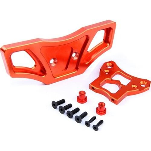 CNC Alloy Front Bumper Set Fit for 1/5 HPI ROVAN ROFUN KM GTB TS BAJA 5B 5T 5SC