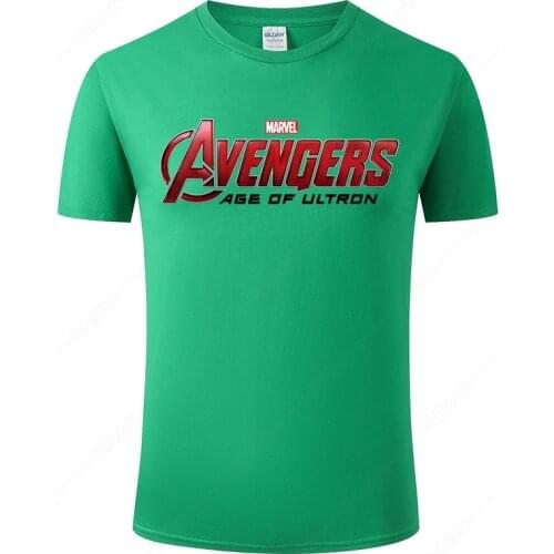 2021 New The Avengers T Shirt Men Short Sleeved Tee Male Cotton Cool T-shirt Summer Casual Tops Streetwear Unisex Clothing J87