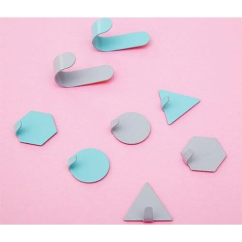 Punch-free Load-bearing Hook Wall Mount Wall Strong Seamless Sticking Hook Behind Dormitory Door Nail-free Sticking Hook