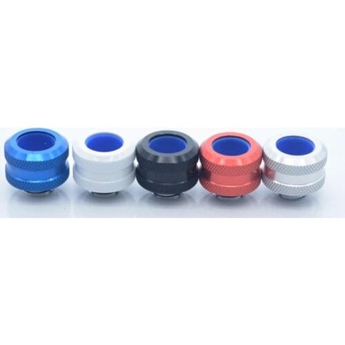 OD 14mm Anti-Off Hard Tubing Extender Fittings G1/4 Thread Rigid Fitting For Hard Pipe Computer Water Cooling Adapter