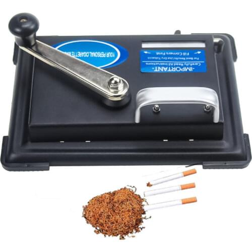 Portable Metal Tobacco Rolling Machine for Men Cigarette Maker Manual Joint Smoking Accessories Technology Gadgets
