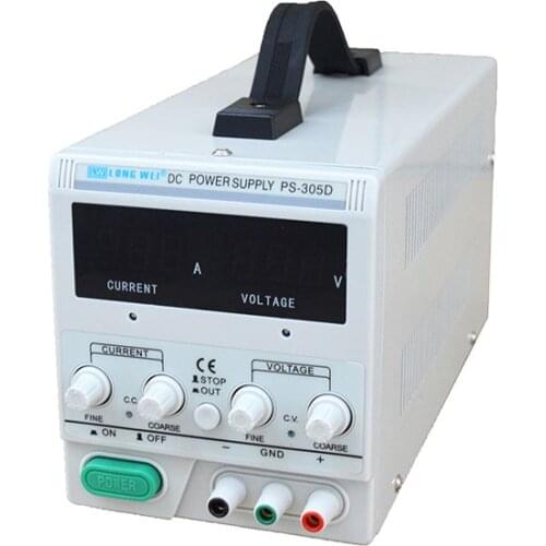 30V 5A Adjustable DC Power Supply LED Display for Lab Testing Aging Products PS-305D