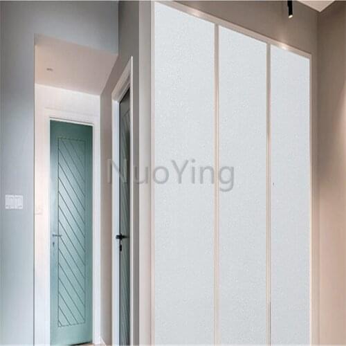Window Static Privacy Decoration Self-adhesive Cover Film Frosted, Used For Uv Blocking Heat Control Glass Window Stickers