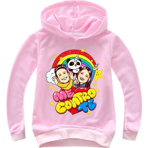 Spring Baby Boys T-Shirts Cartoon Me Contro Te Print Girl Long Sleeve T Shirt Cotton Tops Tee Kids Sweatshirt Childrens Hoodies