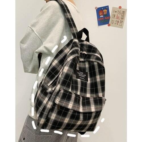 Женские рюкзаки в клетку WENYUJH China At AliExpress