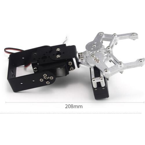 2 Degrees Of Freedom Manipulator Hand Claw Robot Manipulator Bracket Accessories Adapter 995/996 Steering Gear DIY Parts