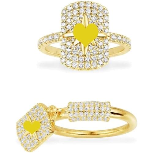 2021 August new style 925 silver zircon ring women luxury fashion Monaco exquisite jewelry gift