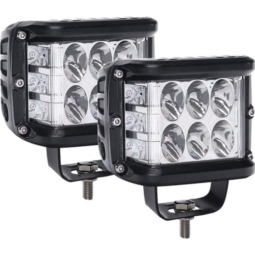 36W LED Work Light for Car combo beam Square Light For Jeep Round Auto Truck Off Road Led bar Offroad Accessories