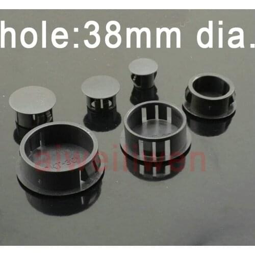 38mm hole PA66 stopple stopper nylon Buckle plug panel Furniture Anti-theft security door plug burglarproof manhead opercle