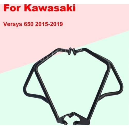 For Kawasaki Versys 650 2015-2019Motorcycle modification accessories Artudatech Crash Bar Upper Engine Guard Bumper Guards Bars
