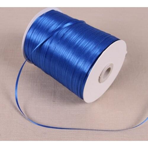 1/8" 3mm Satin Ribbon for packing and bow & Garment Accessories 20y/lot 40
