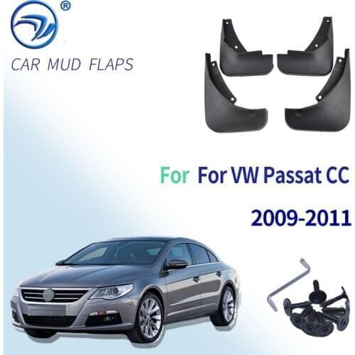 Car Mud Flaps Mudflaps Splash Guards Mud Flap Mudguards for Fender Accessories For VW Passat CC 2009 2010 2011