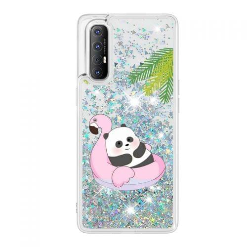 For OPPO Series Ordinary Quicksand Belt Picture Realme C15 Mobile Phone Case Anti-fall Protective Cover A52-a72-a92/ Reno 3 Pro