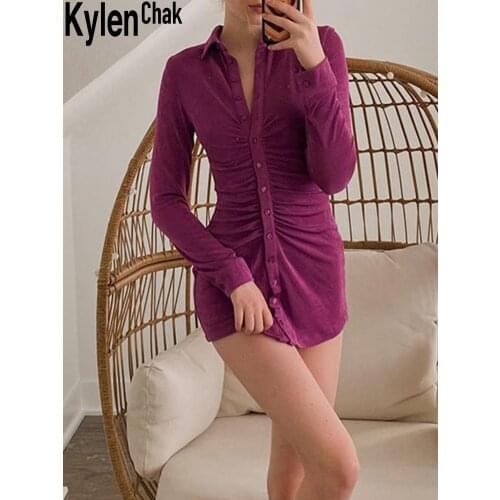 Kylen Chak Fashionable Shirt Dresses