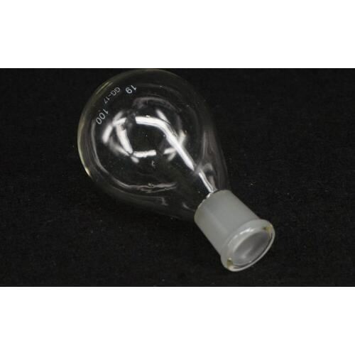 100ml 19/26 Quickfit Joint Lab Glass Rotary Evaporator Flask Round-Bottom Ware