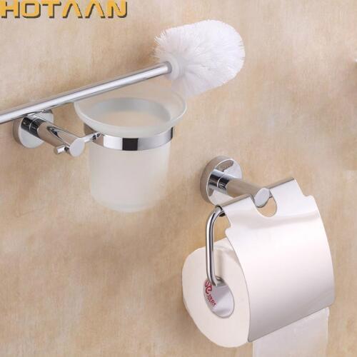 Free shipping,Brass Bathroom Accessories Set,Paper Holder toilet brush holder,bathroom sets,YT-10100-2