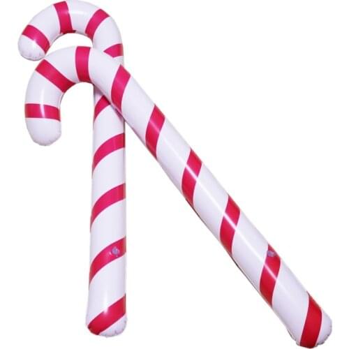 Inflatable Christmas Canes Lollipop Balloon Merry Christmas Decoration for Home Xmas Ornaments Outdoor Decors Navidad Gifts Noel