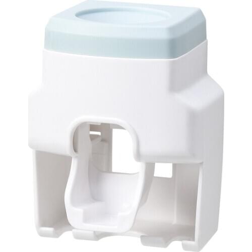 Wall Mount Automatic Toothpaste Dispenser Bathroom Accessories Set Toothpaste Squeezer Dispenser Bathroom Toothbrush Holder Tool