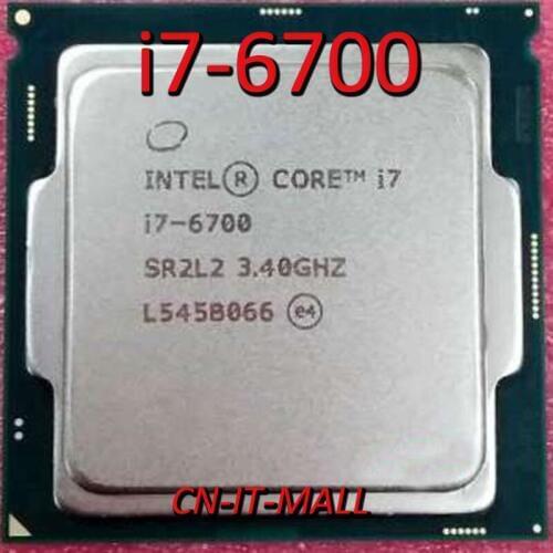 Intel Core I7-6700 CPU 3.4GHz 8MB Cache 4 Cores 8 Threads LGA1151 Processor