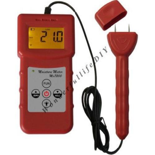 Professional 4 Pcs/Lot 2 Pin Wood Moisture Meter for measuring moisture content of wood, Timber, paper MS7200 hygrometer