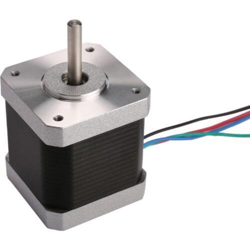 FREE SHIPPING! Wantai Nema17 Stepper Motor 42BYGHM809 0.9degree 4000g-cm 48mm 1.7A 4-Lead 2Phase CE ROSH ISO 3D Printer