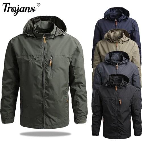 Мужские куртки с капюшоном TROJANS China At AliExpress