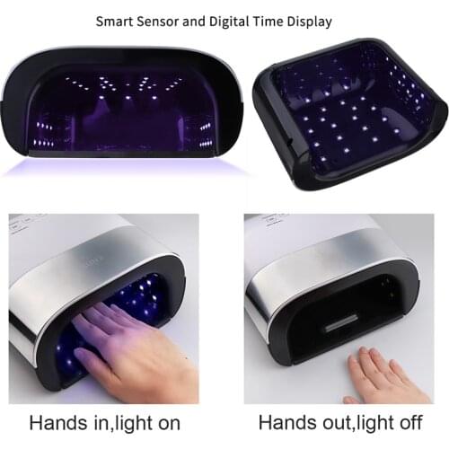 48W Nail Dryer LED Nail Lamp UV Lamp for Curing All Gel Nail Polish With Motion Sensing Manicure Pedicure Salon Tool