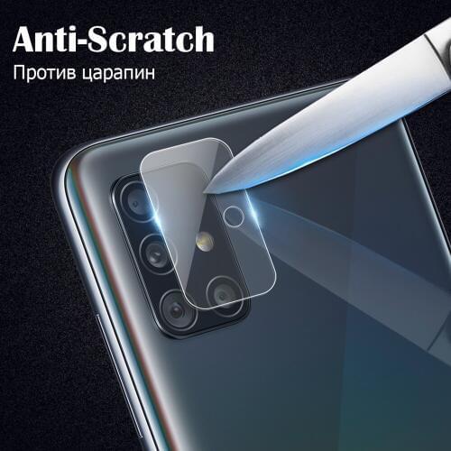 3PCS Camera Protector For Samsung Galaxy A51 A71 Lens Tempered Glass on for Samsung A50 A70 A40 A30 A20 A10 Protective Glass